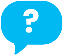 Blue Question Mark Icon